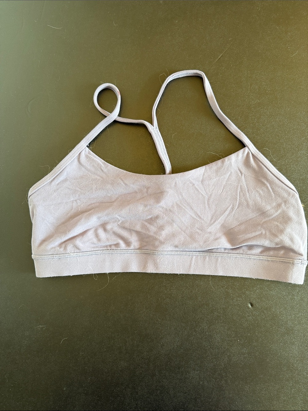 Lululemon size 12 sports bra in Light Mauve - Comfortable Everyday Support